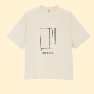 UNIQLO UT x Moleskine Short Sleeve Graphic T-Shirt